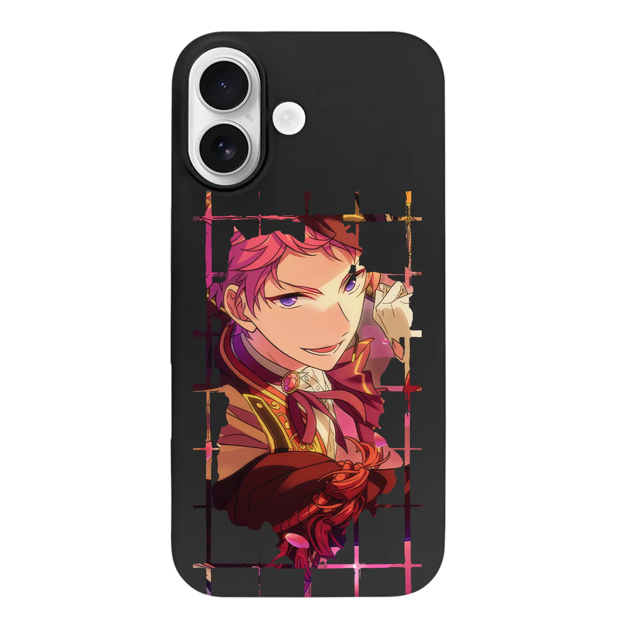 あんさん ぶる グッズ Valkyrie 斎宮宗 - iPhone 17 シリーズ シリコンケース 薄型 耐衝撃 指紋防止 ソフトタッチカバー 精密フィット 傷防止 保護ケース iPhone 17/17 Air/17 Pro/17 Pro Max 対応